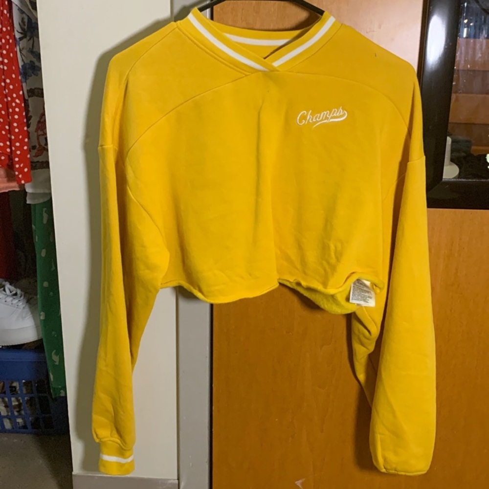 Cropped sweatshirt